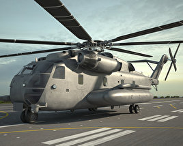 Sikorsky CH-53E Super Stallion 3D модель