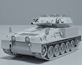 FV101 Scorpion 3d model clay render