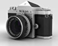 Nikon F Silver Modelo 3D