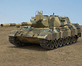 Leopard 1 Tank Modello 3D