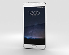 Meizu PRO 5 Silver/White 3D model