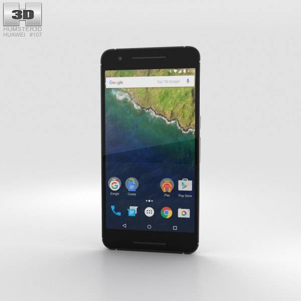 Huawei Nexus 6P Frost 3D model