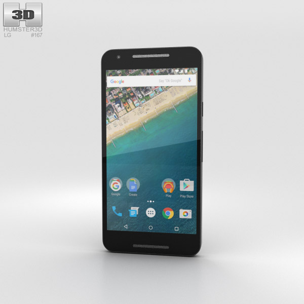LG Nexus 5X Carbon 3D model