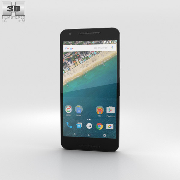 LG Nexus 5X Ice 3D model