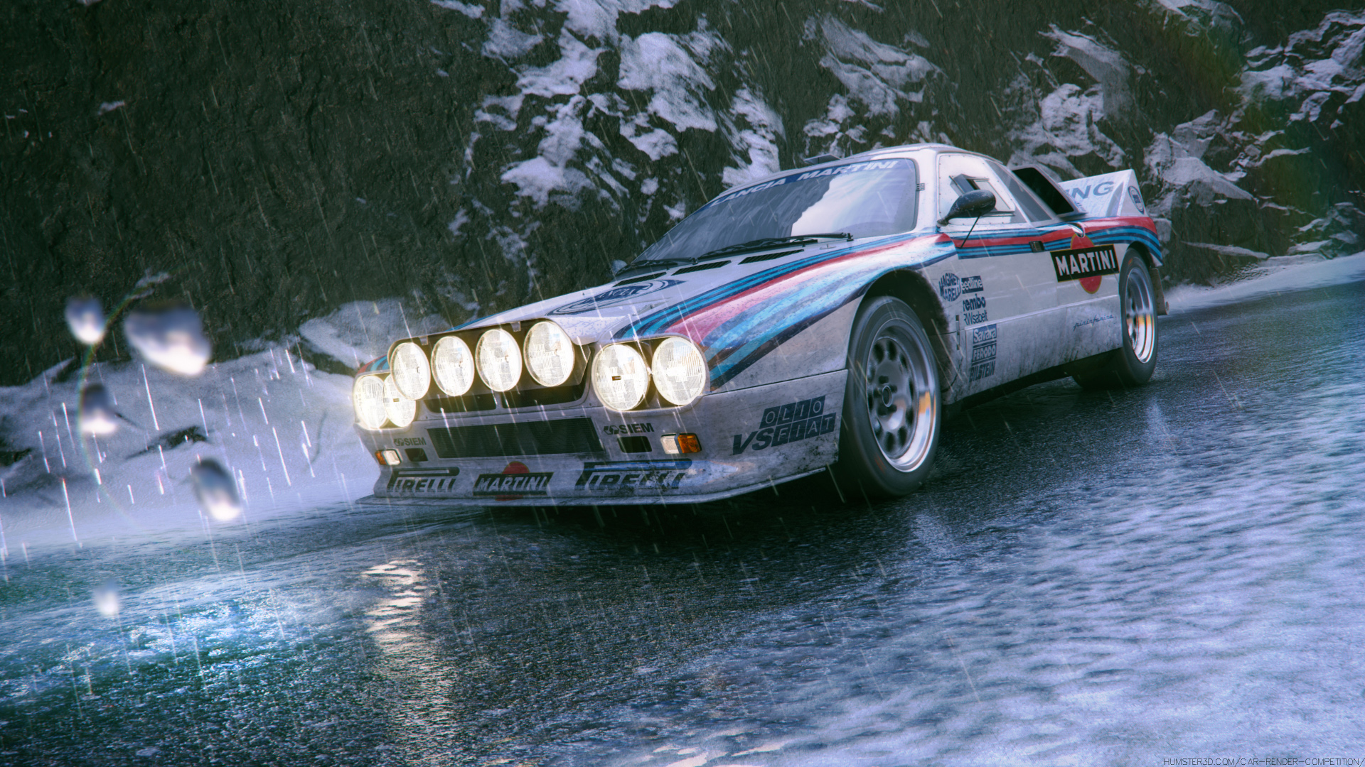 Lancia 037 3d art