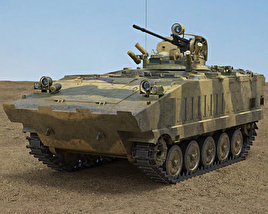 AMX-10P Modèle 3D