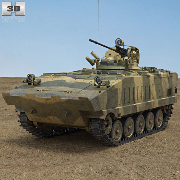 AMX-10P 3D model