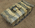 AMX-10P步兵戰車 3D模型 顶视图