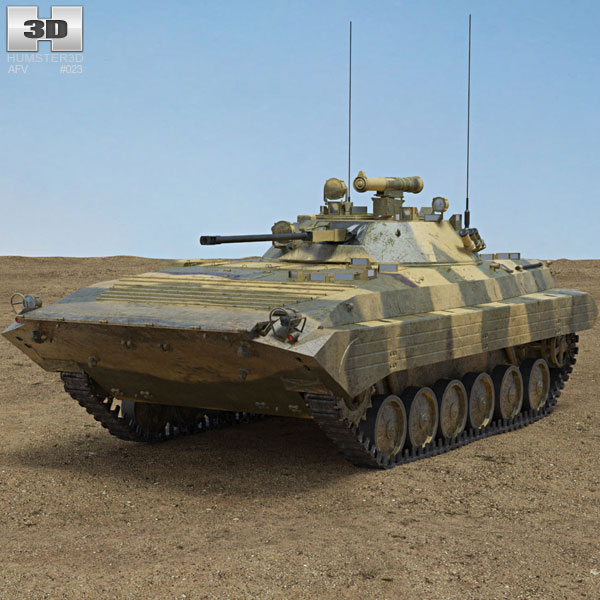 BMP-2步兵戰車 3D模型