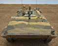 BMP-2步兵戰車 3D模型 正面图
