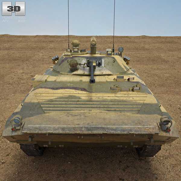 BMP-2 3D model - Military on Hum3D