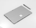Microsoft Surface Pro 4 Nero Modello 3D