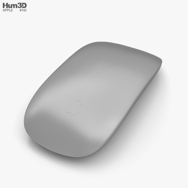 Apple Magic Mouse 2 3D model Electronics on Hum3D