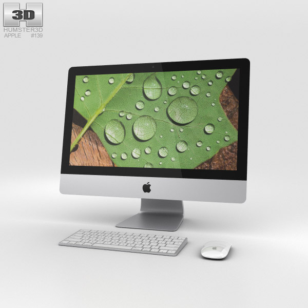 Apple iMac 21.5-inch Retina 4K Modelo 3D