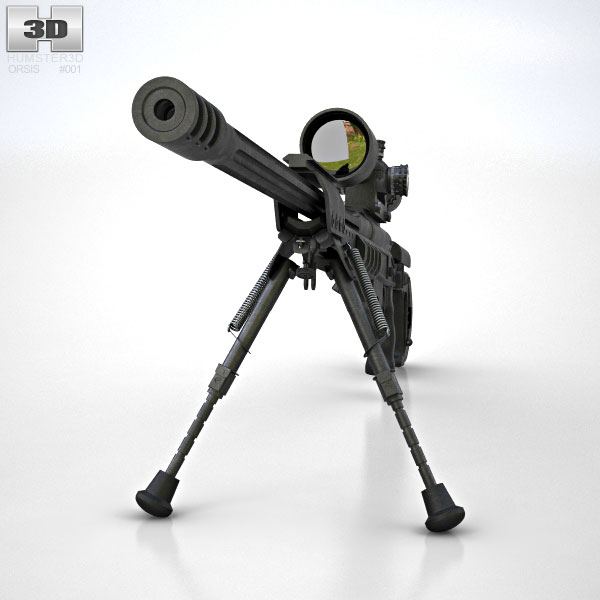 Orsis T-5000 3D model - Weapon on Hum3D