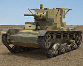 T-26 3D model