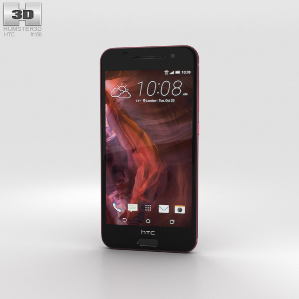 HTC One A9 Deep Garnet Modelo 3d