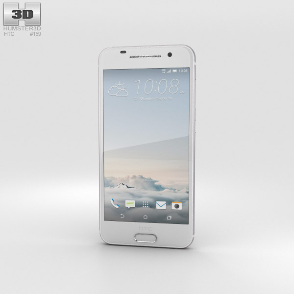 HTC One A9 Opal Silver 3D model