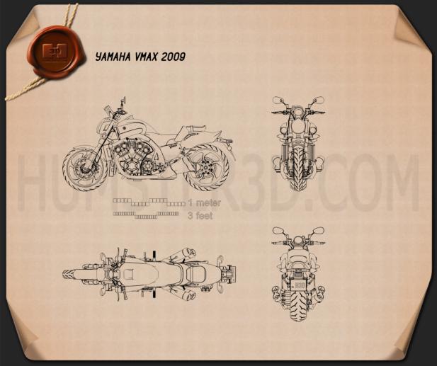 Yamaha VMax 2009 Planta