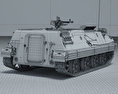 Type 63 Véhicule de transport de troupes Modèle 3d