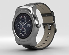 LG Watch Urbane Silver 3D model