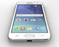 Samsung Galaxy J2 Weiß 3D-Modell