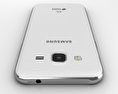 Samsung Galaxy J2 白い 3Dモデル