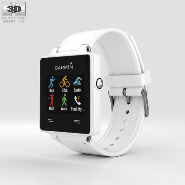 Garmin Vivoactive White 3D model