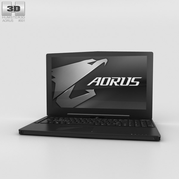 Aorus X5 3Dモデル