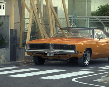Dodge Charger 1969 RT in Japan