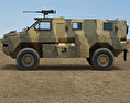 Bushmaster Protected Mobility Vehicle 3D模型 侧视图