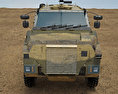 Bushmaster Protected Mobility Vehicle 3D模型 正面图