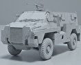 Bushmaster Protected Mobility Vehicle 3D模型 clay render