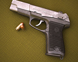 Ruger P90 3D model