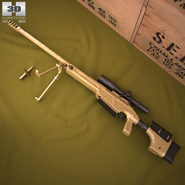 Sig Sauer 50 3D模型