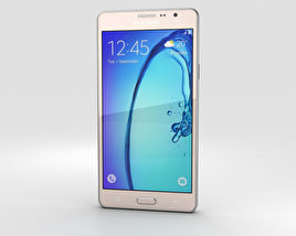 Samsung Galaxy On5 Gold Modelo 3d