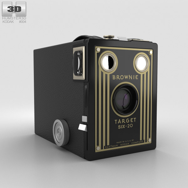 Kodak Brownie Target Six-20 3D model