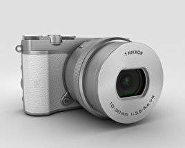 Nikon 1 J5 White 3D model