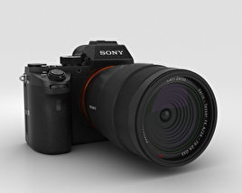 Sony a7R II 3D-Modell