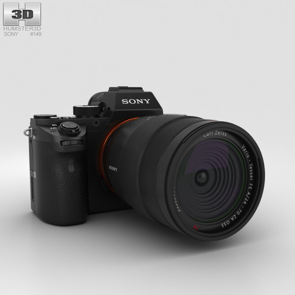 Sony a7R II 3D model
