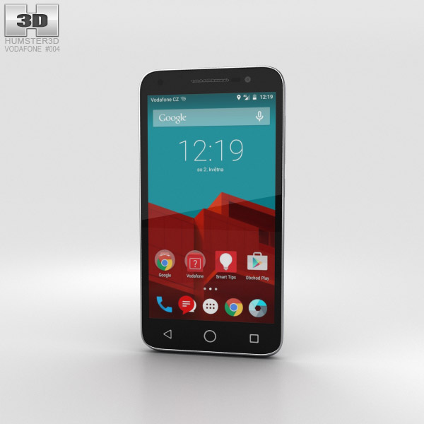 Vodafone Smart Prime 6 Gray 3D model