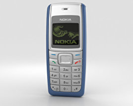 Nokia 1110 Blue 3D model