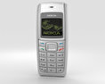 Nokia 1110 White 3d model
