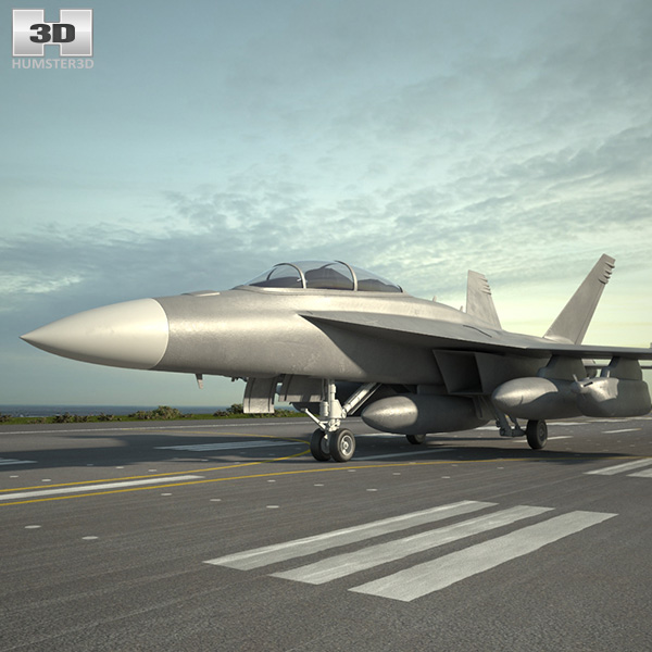 Boeing EA-18G Growler 3D model