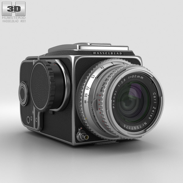 Hasselblad 500C Modèle 3D