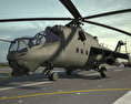 Mil Mi-24 Modello 3D