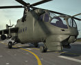 Mil Mi-24 3d model