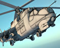 Mil Mi-24 Modello 3D