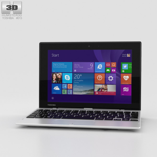 Toshiba Satellite Click Mini Modelo 3d