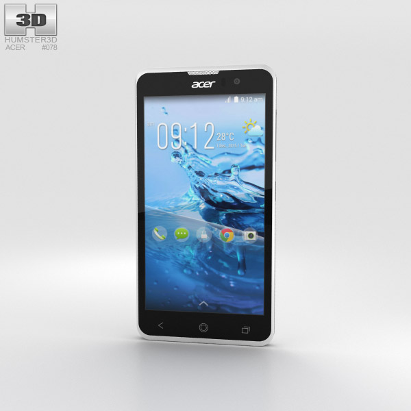 Acer Liquid Z520 White 3D model